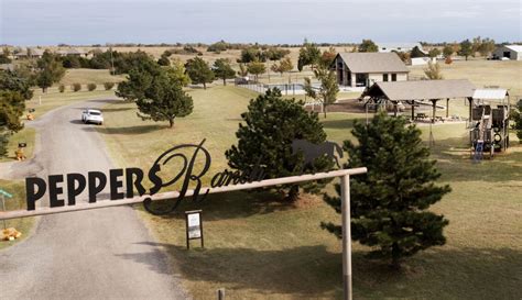 Peppers ranch oklahoma - OKLAHOMA CITY – Peppers Ranch in Guthrie looks like a typical neighborhood. “We’re lacking a zip code and a mayor. That’s kind of what Peppers Ranch is like. It’s its own little town, a ...